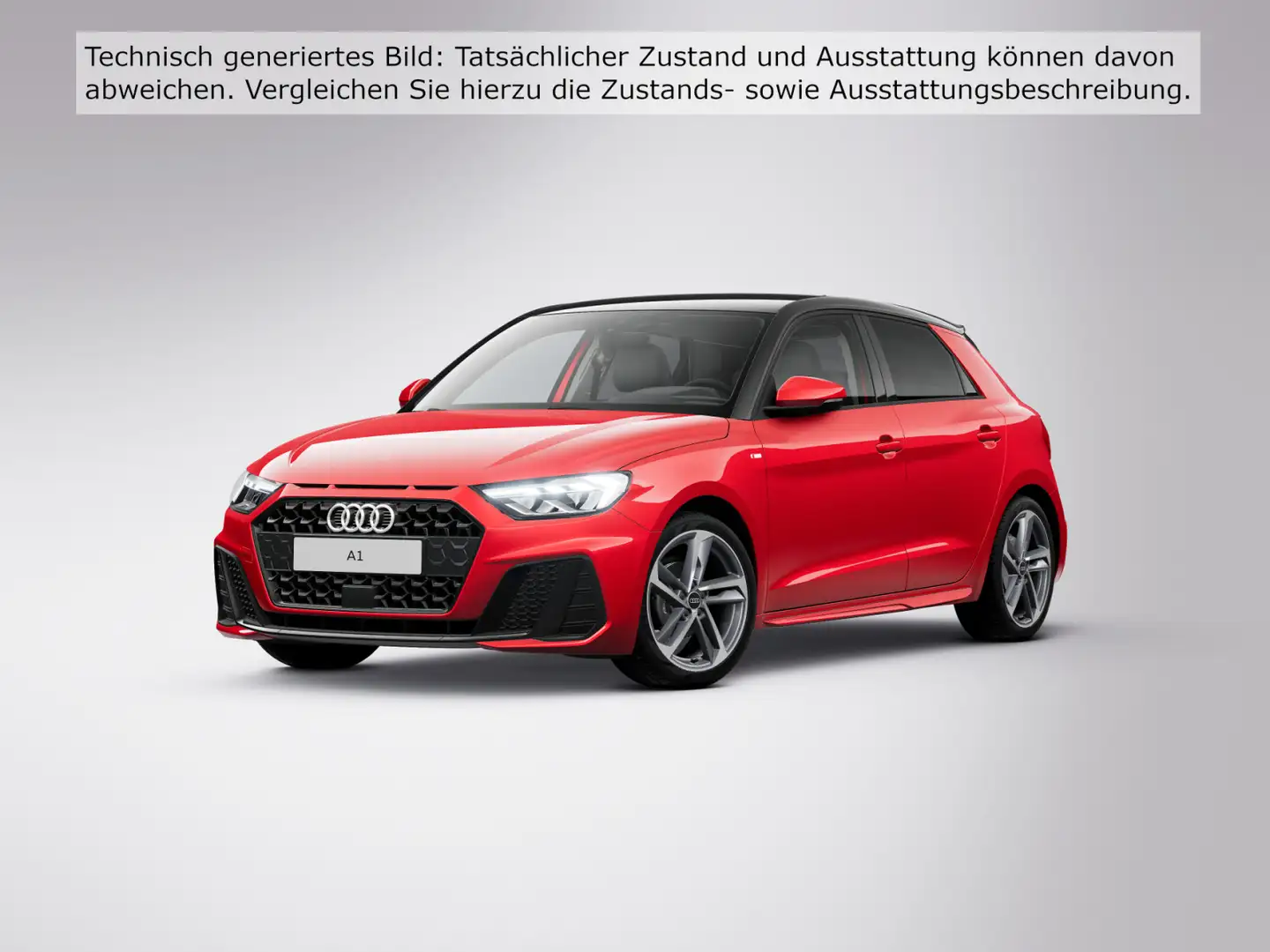 Audi A1 S line 25 TFSI 70(95) kW(PS) S tron Rot - 2