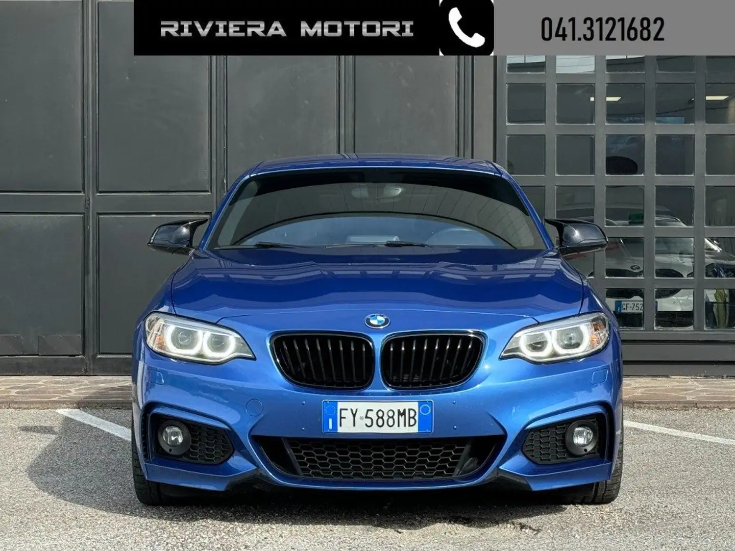 BMW 220 i Coupé Msport Blu/Azzurro - 2