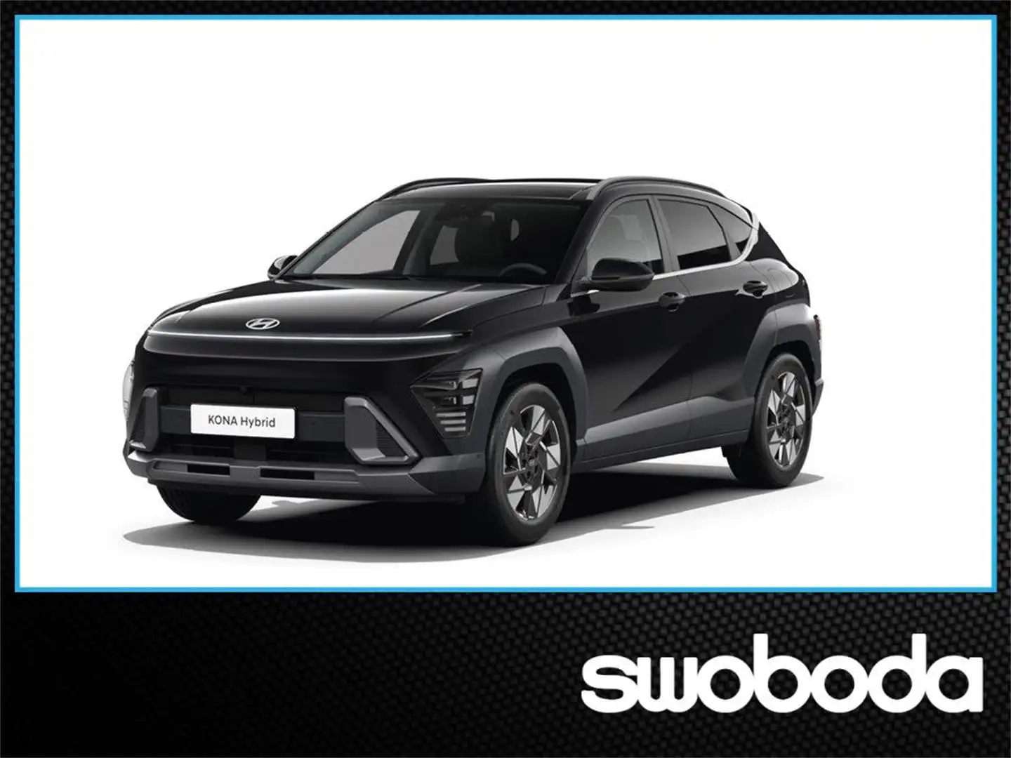 Hyundai KONA Kona HEV (SX2) Smart Line 1.6 GDI 2WD HEV k7hs1 Schwarz - 1