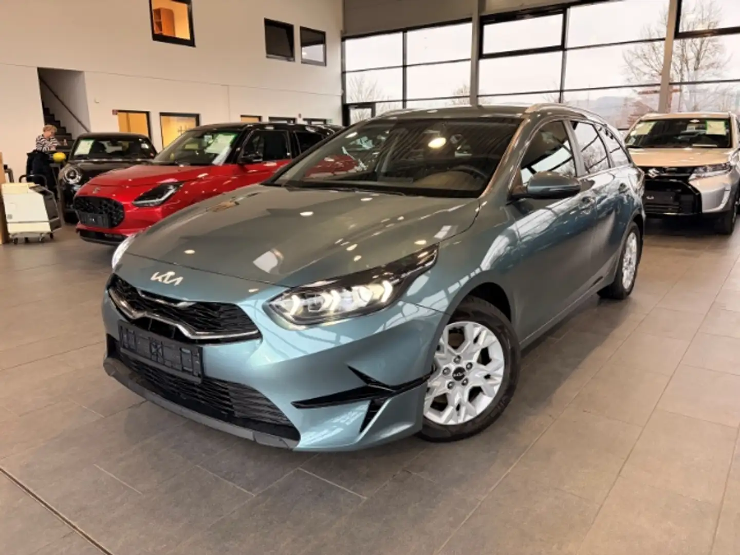 Kia Ceed SW / cee'd SW 1.5 T-GDI Navi LED Kamera DAB CarPlay SHZ LenkradH Grau - 1