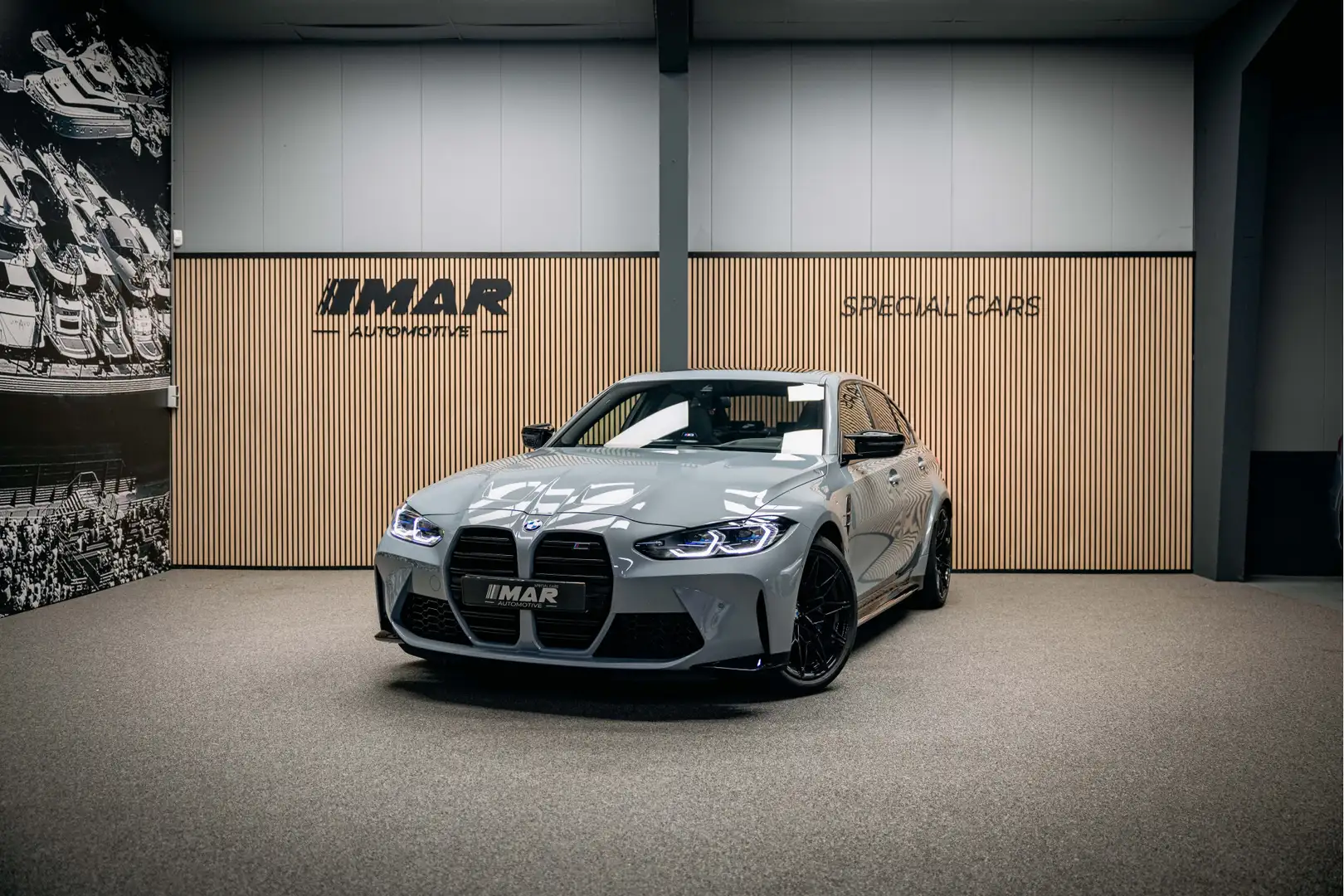 BMW M3 3-serie Competition Goed uitgevoerde M3 Grijs - 1