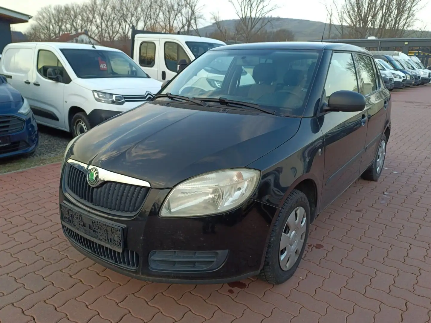 Skoda Fabia 1,2 Classic*Klimaanlage*el. Fenster*TÜVneu Schwarz - 1