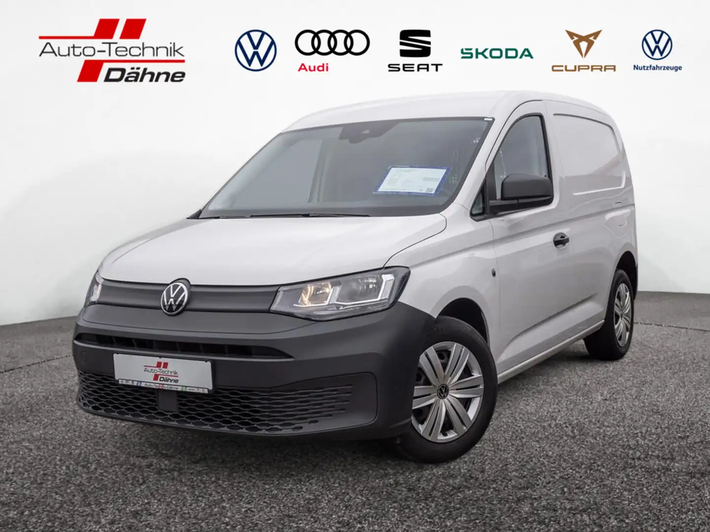 Volkswagen Caddy Cargo 2.0 TDI DSG KLIMA SHZ NAVI Blanc - 1
