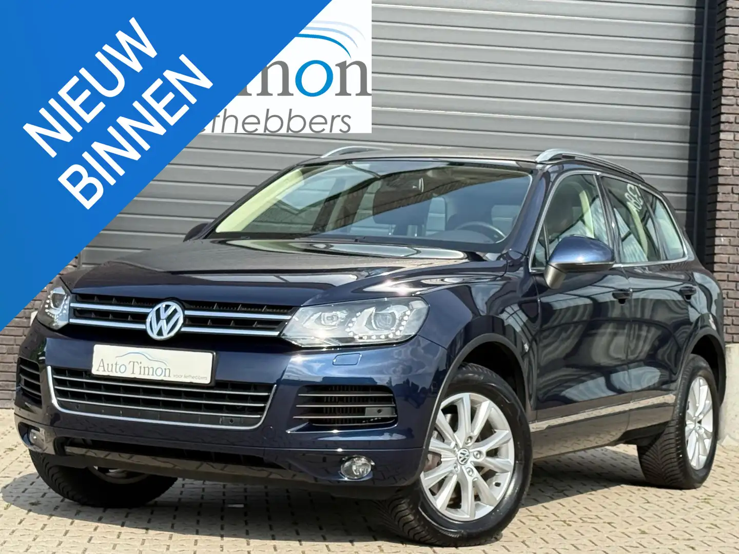 Volkswagen Touareg 3.0 V6 TDI Highline Aut.-8 | 2e eig. | volledig ge Blauw - 1