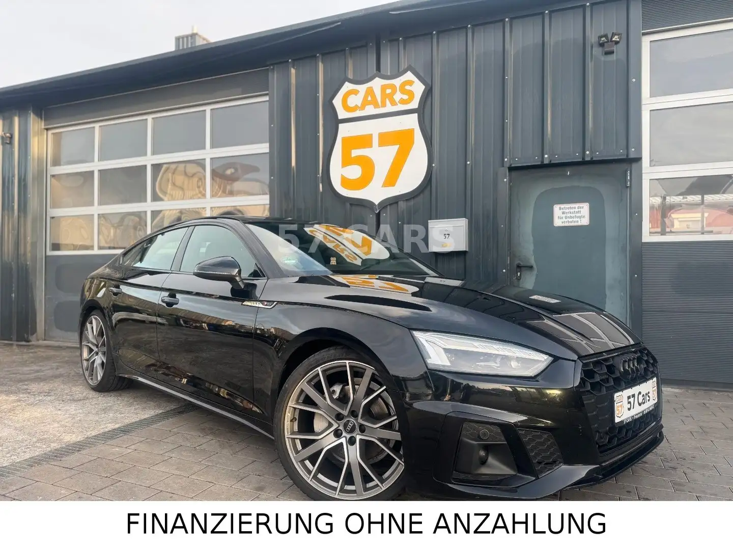 Audi A5 Sportback 40 TFSI *QUATTRO+S-LINE+KAMERA Noir - 1