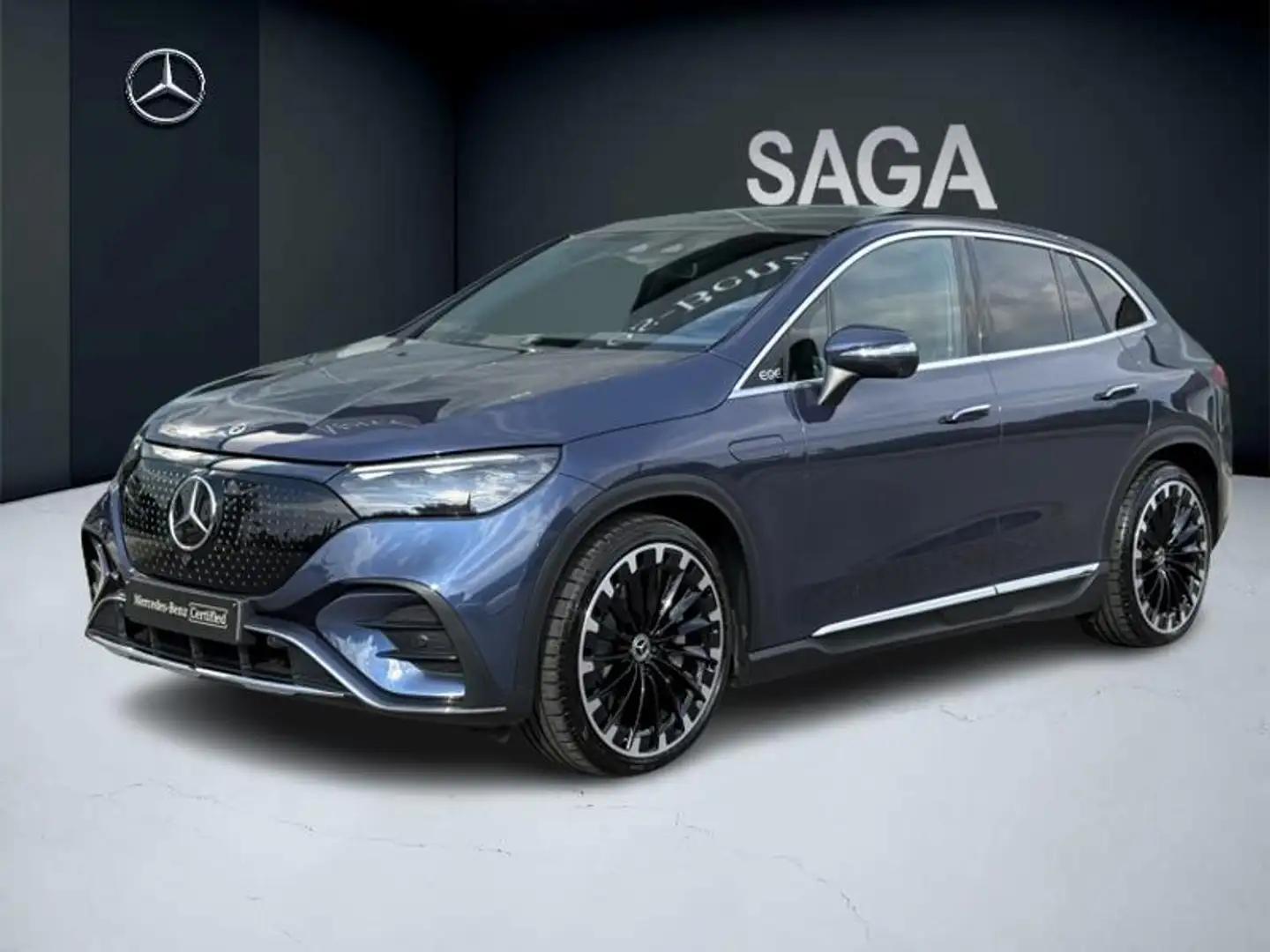 Mercedes-Benz EQE SUV SUV 350+ AMG Line Toit Pano Burmester Blauw - 1