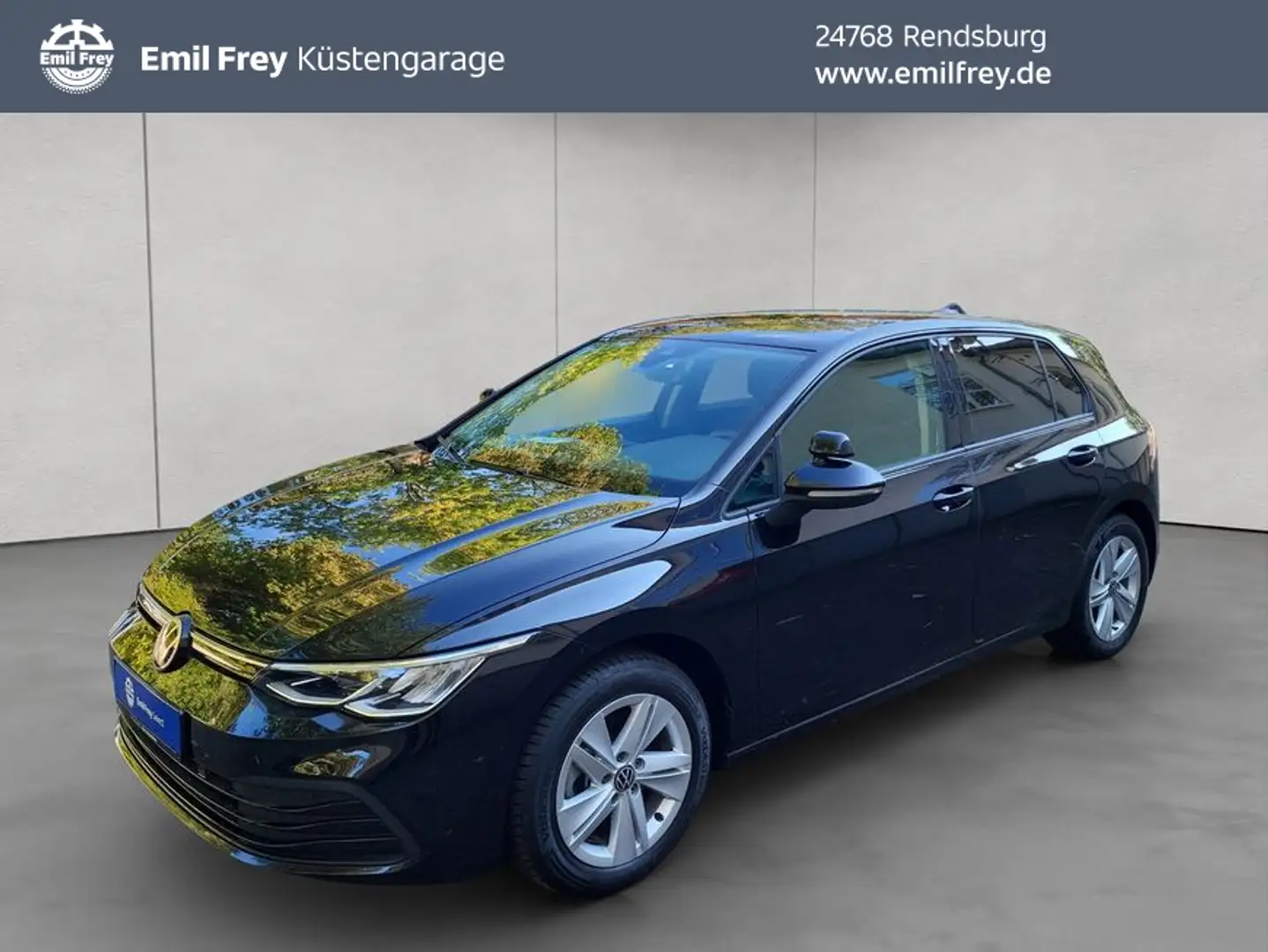 Volkswagen Golf 2.0 TDI SCR Life AHK ACC LED APP-Connect Schwarz - 1