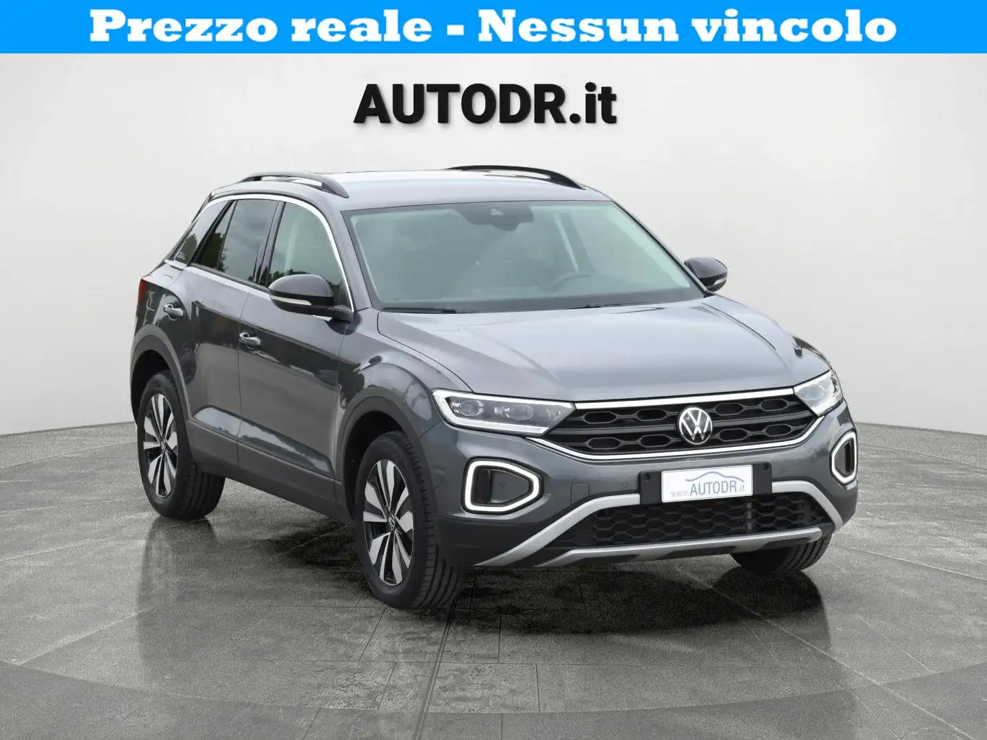Volkswagen T-Roc 2.0 TDI Goal FariIQ, Navi, Sedili risc, Set invern Grigio - 1