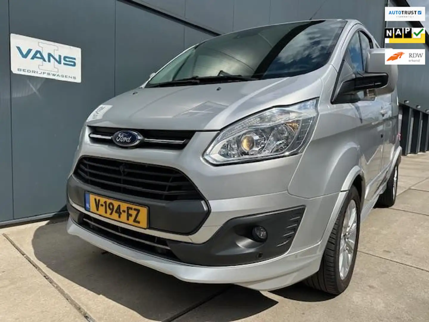 Ford Transit Custom 290 2.0 TDCI L1H1 Sport Argent - 1