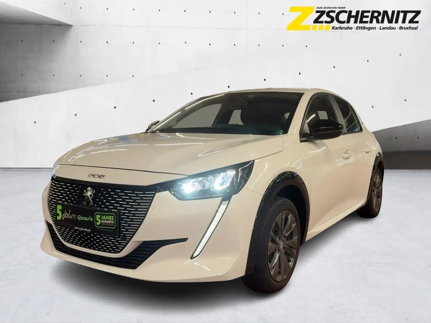Peugeot e-208 Active Pack PDC*LED*SHZ Blanc - 2