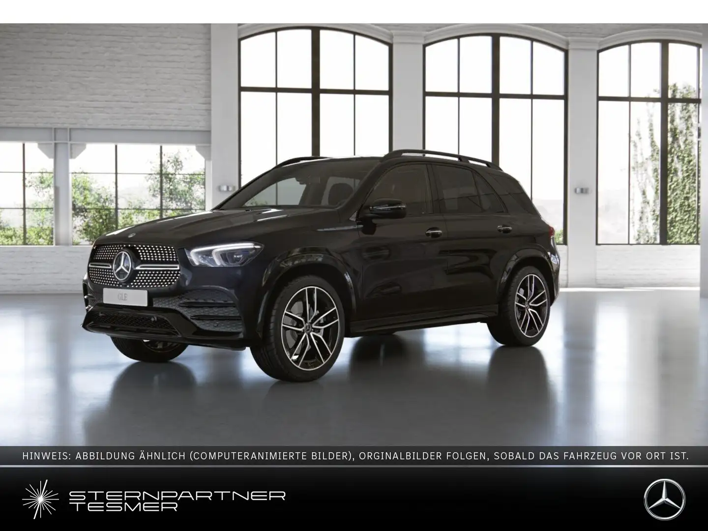 Mercedes-Benz GLE 580 4M AMG+NIGHT+PANO+M.BEAM+BURM.+22''+DIST Zwart - 1