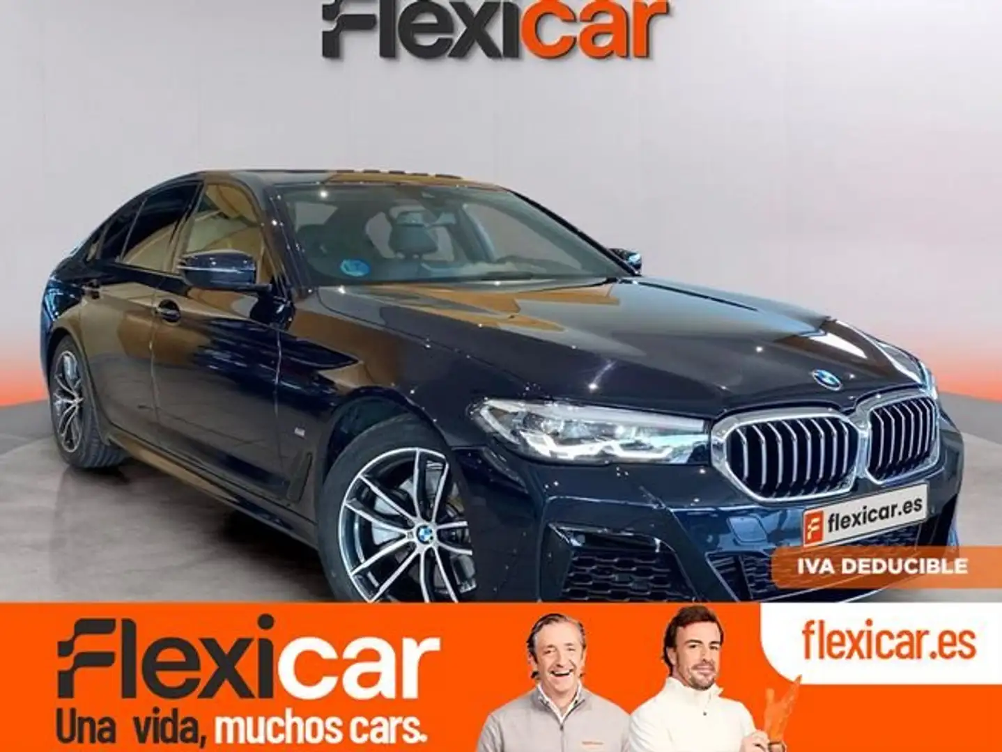 BMW Active Hybrid 5 520dA Negro - 1