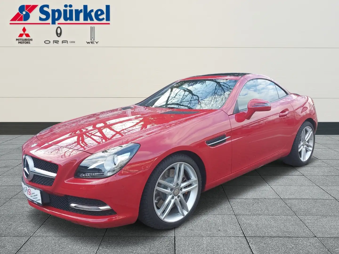 Mercedes-Benz SLK 200 Roadster Navigation, Klimaanlage, Sitzheizung Roşu - 1