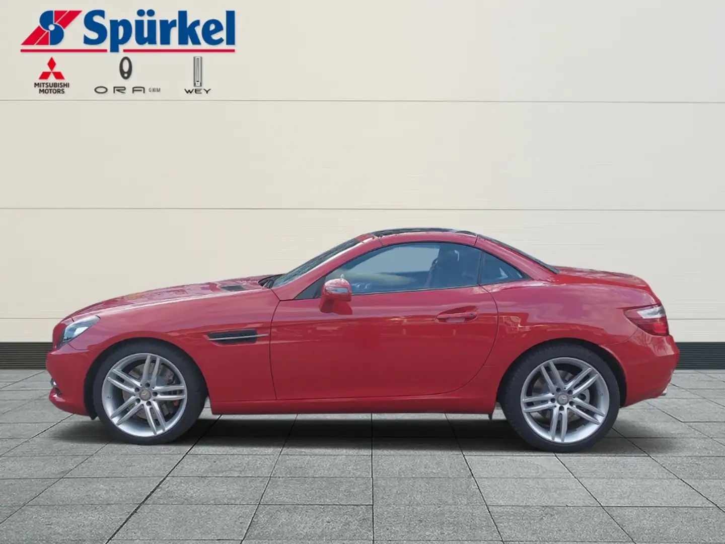 Mercedes-Benz SLK 200 Roadster Navigation, Klimaanlage, Sitzheizung Roşu - 2