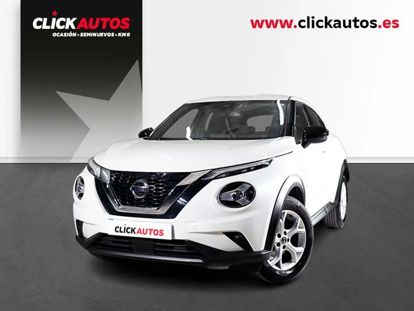 Nissan Juke 1.0 DIG-T N-Connecta 4x2 114 Wit - 1