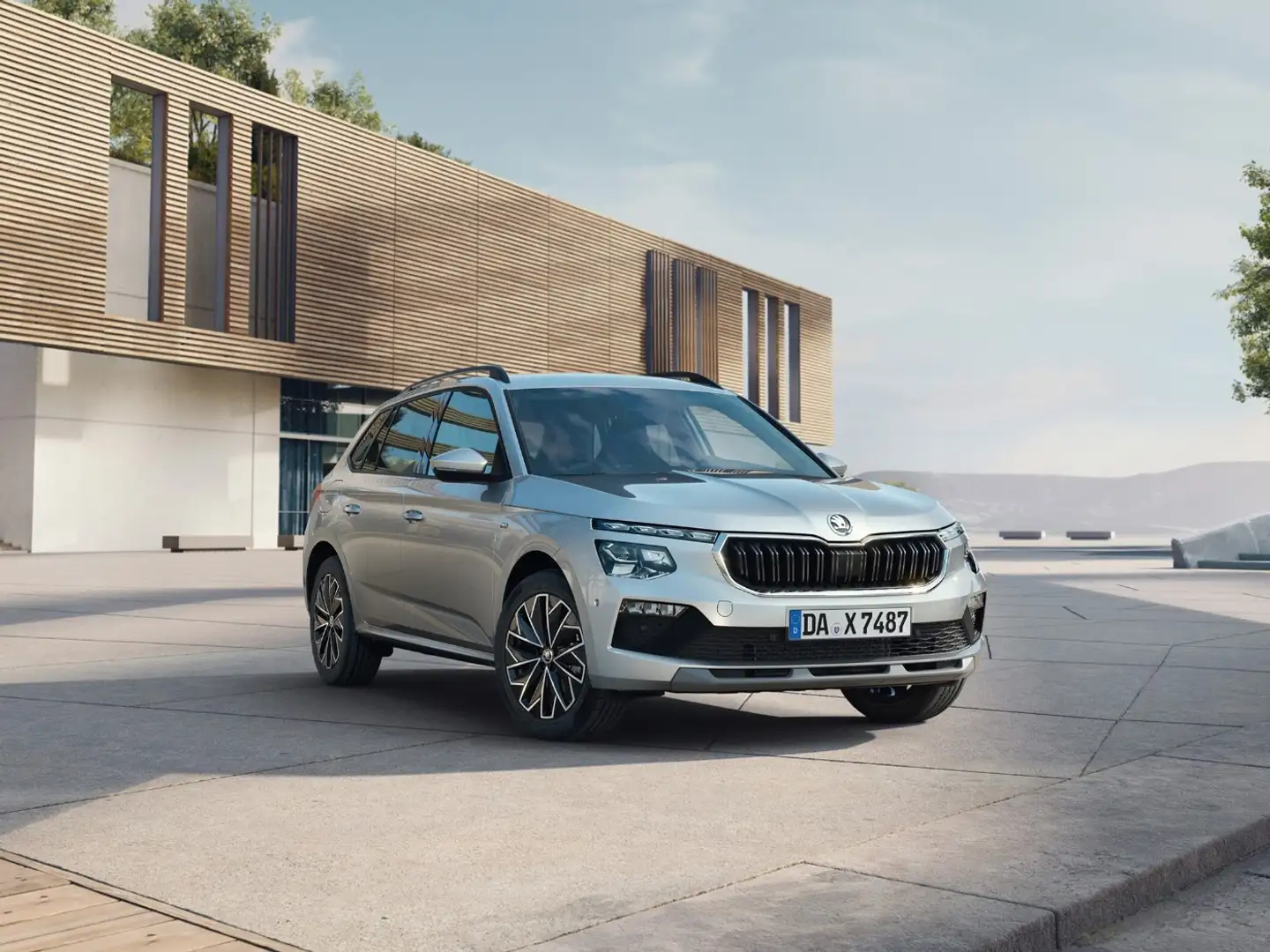 Skoda Kamiq Essence 1,0 TSI Blau - 2