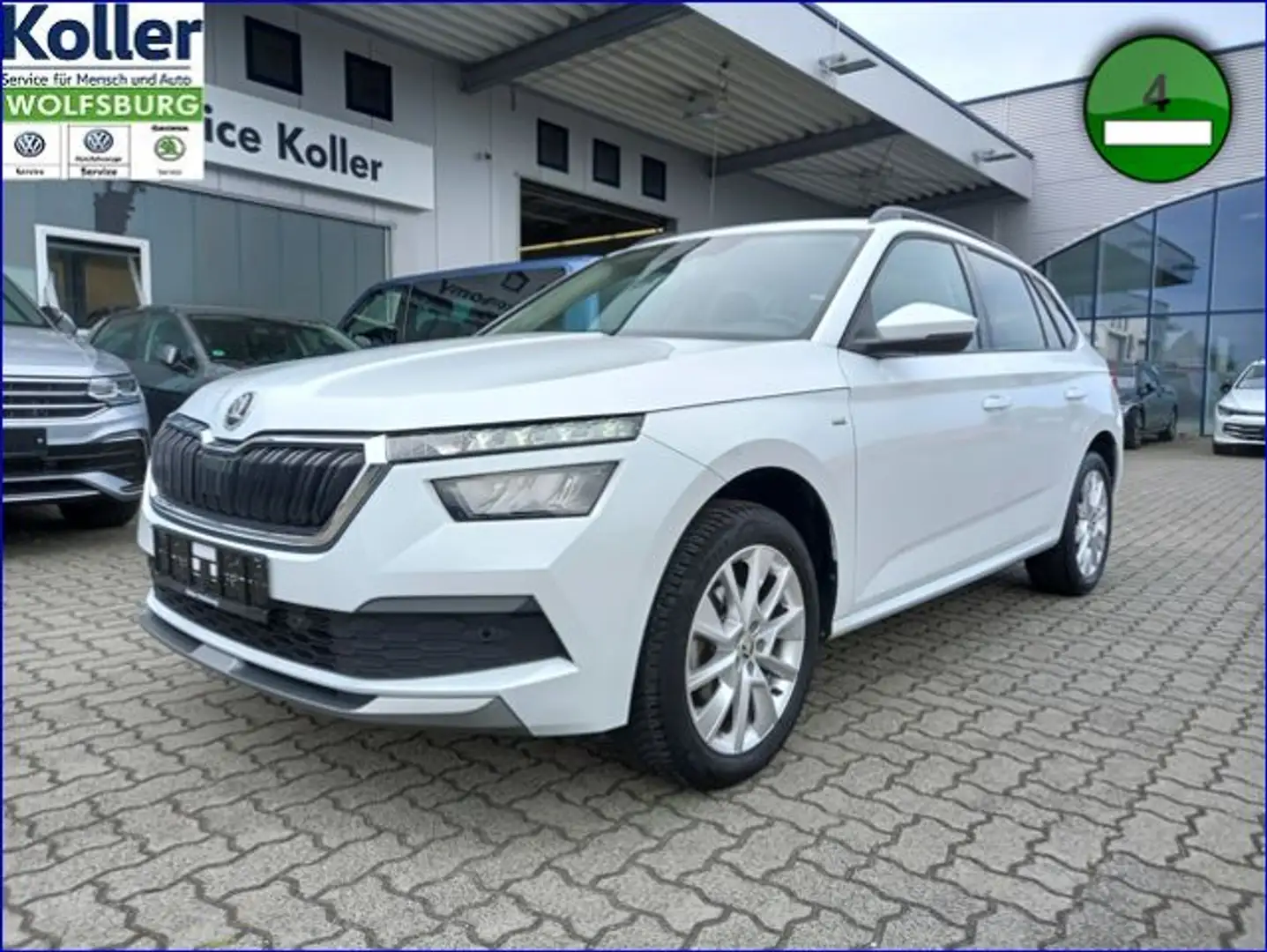Skoda Kamiq 1.0 TSI Clever LED Kamera Navi eHeckklappe Weiß - 2