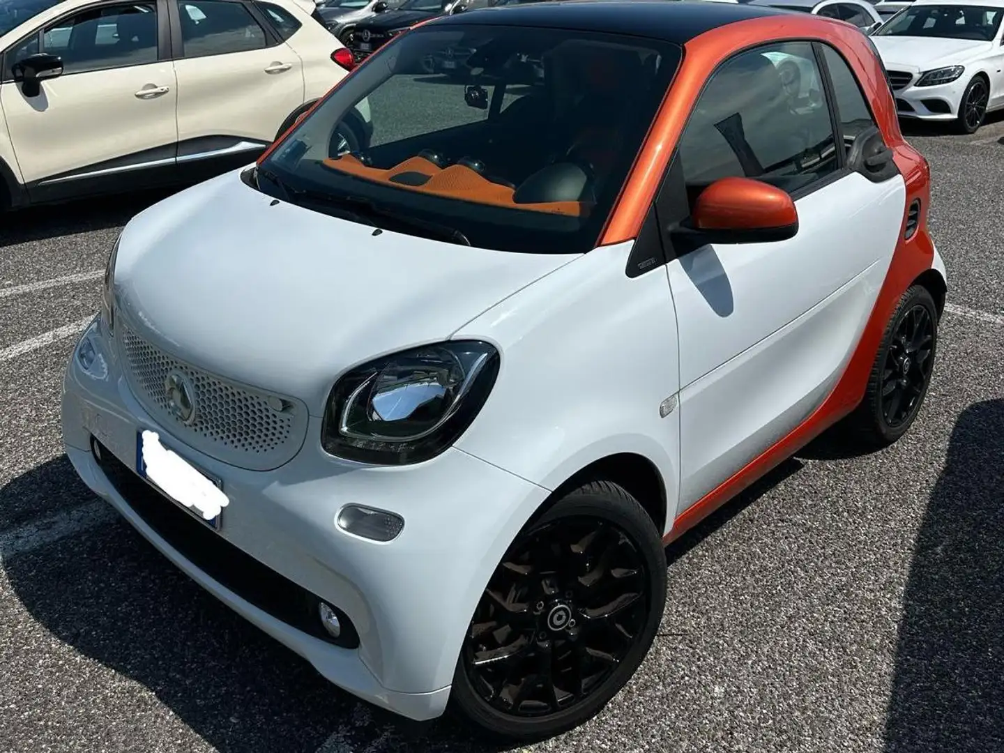 smart forTwo Fortwo III 2015 1.0 Passion 71cv twinamic Arancione - 1