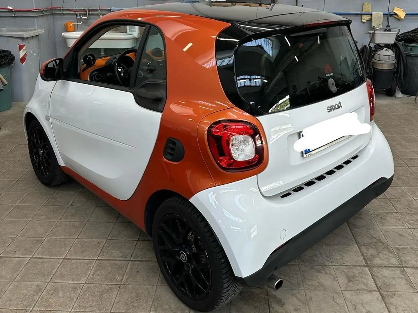 smart forTwo Fortwo III 2015 1.0 Passion 71cv twinamic Arancione - 2