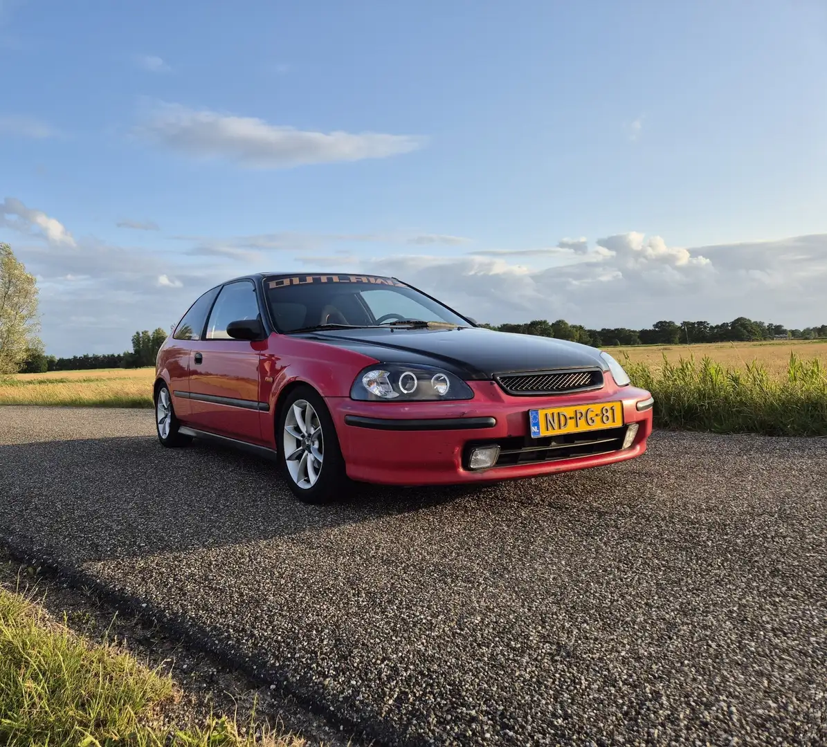 Honda Civic 1.4i S Rood - 2