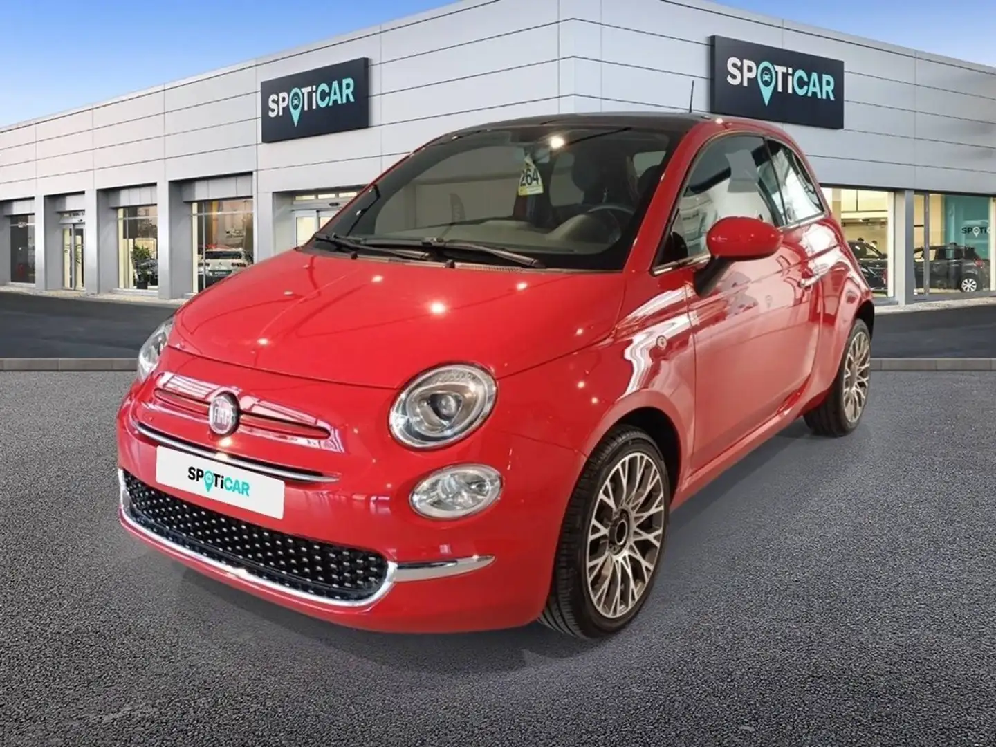 Fiat 500 1.0 Hybrid 70 (Red) Rosso - 1