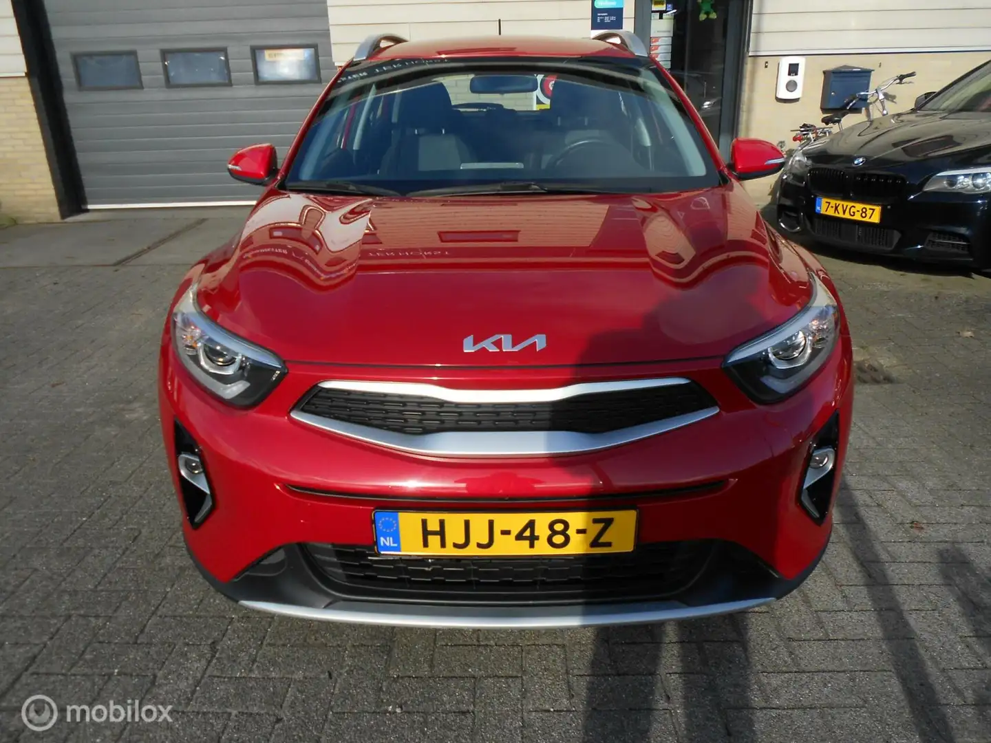 Kia Stonic 1.0 T-GDi MHEV DynamicLine Apple Car Play Rosso - 2