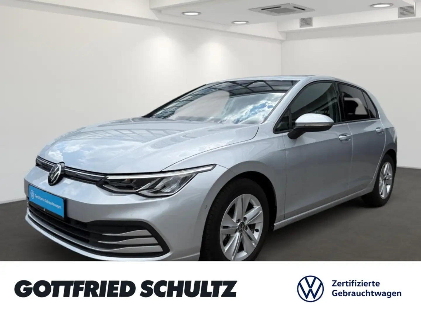 Volkswagen Golf 1.5 TSI LED NAV SHZ EPH ACC Life Silber - 1