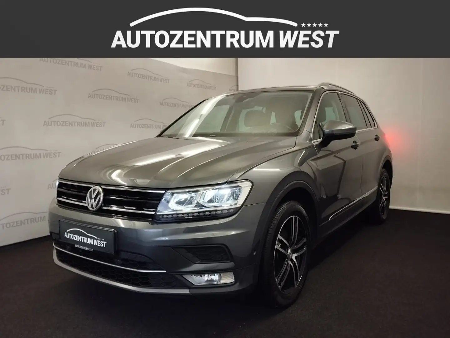 Volkswagen Tiguan 2,0 TDI SCR 4Motion Highline DSG ..LED/AHK/TEMP Grau - 1