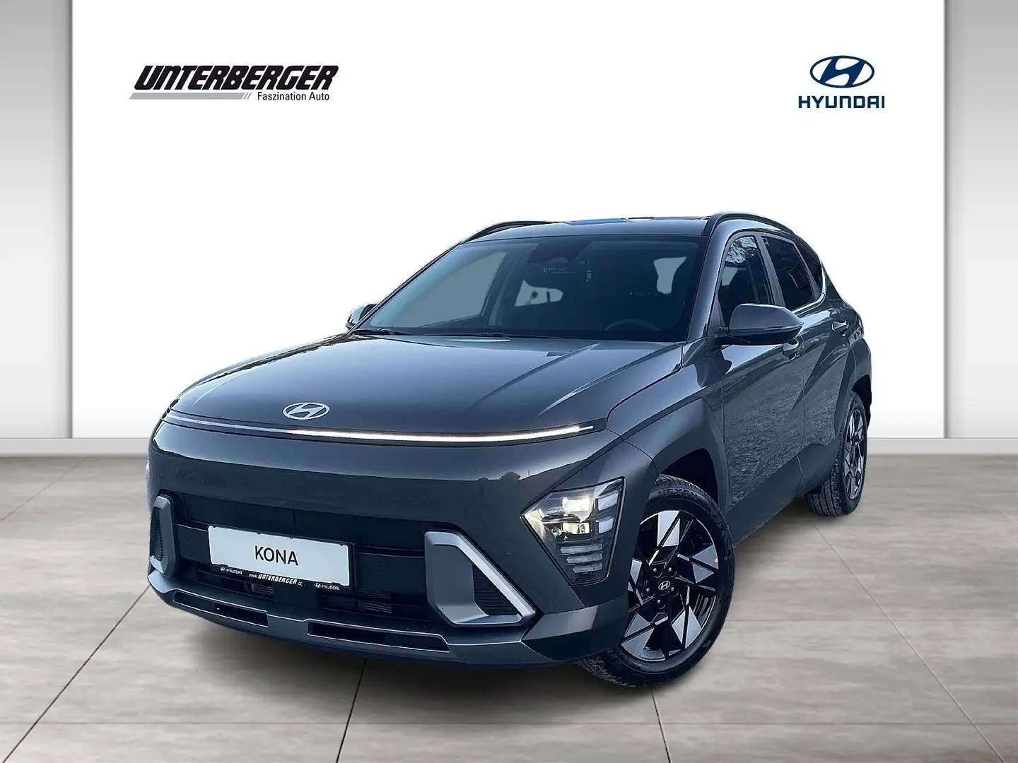 Hyundai KONA GO Plus 1.6 T-GDI 4WD DCT Grau - 1