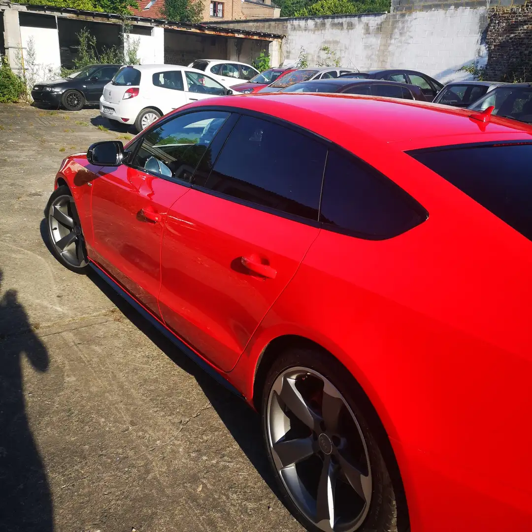 Audi A5 Sportback 2.0 TDi Clean Diesel S line Multitronic Rood - 2