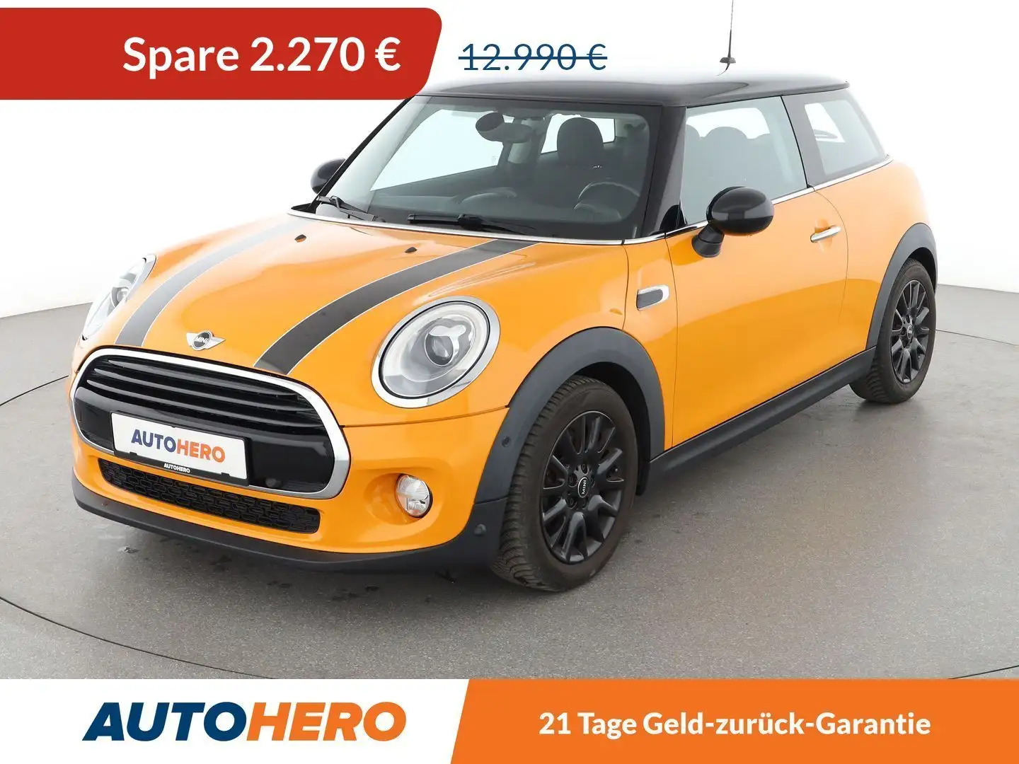 MINI Cooper Cooper *NAVI*LED*PDC*SHZ*ALU*KLIMA*TEMPO* Orange - 1