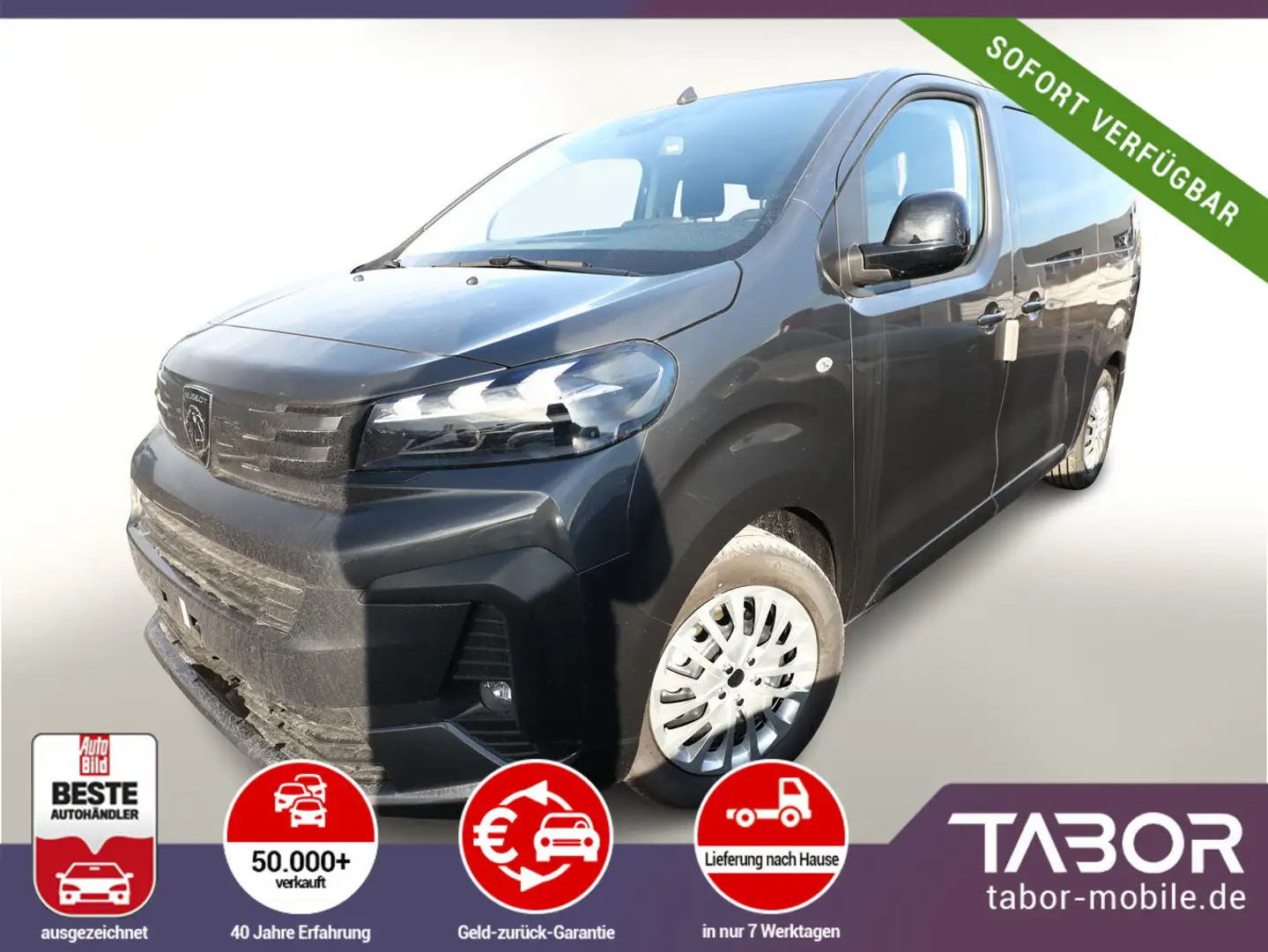 Peugeot Traveller 180 EAT8 Active L2 SHZ 9S PDC Klimaaut Gri - 1