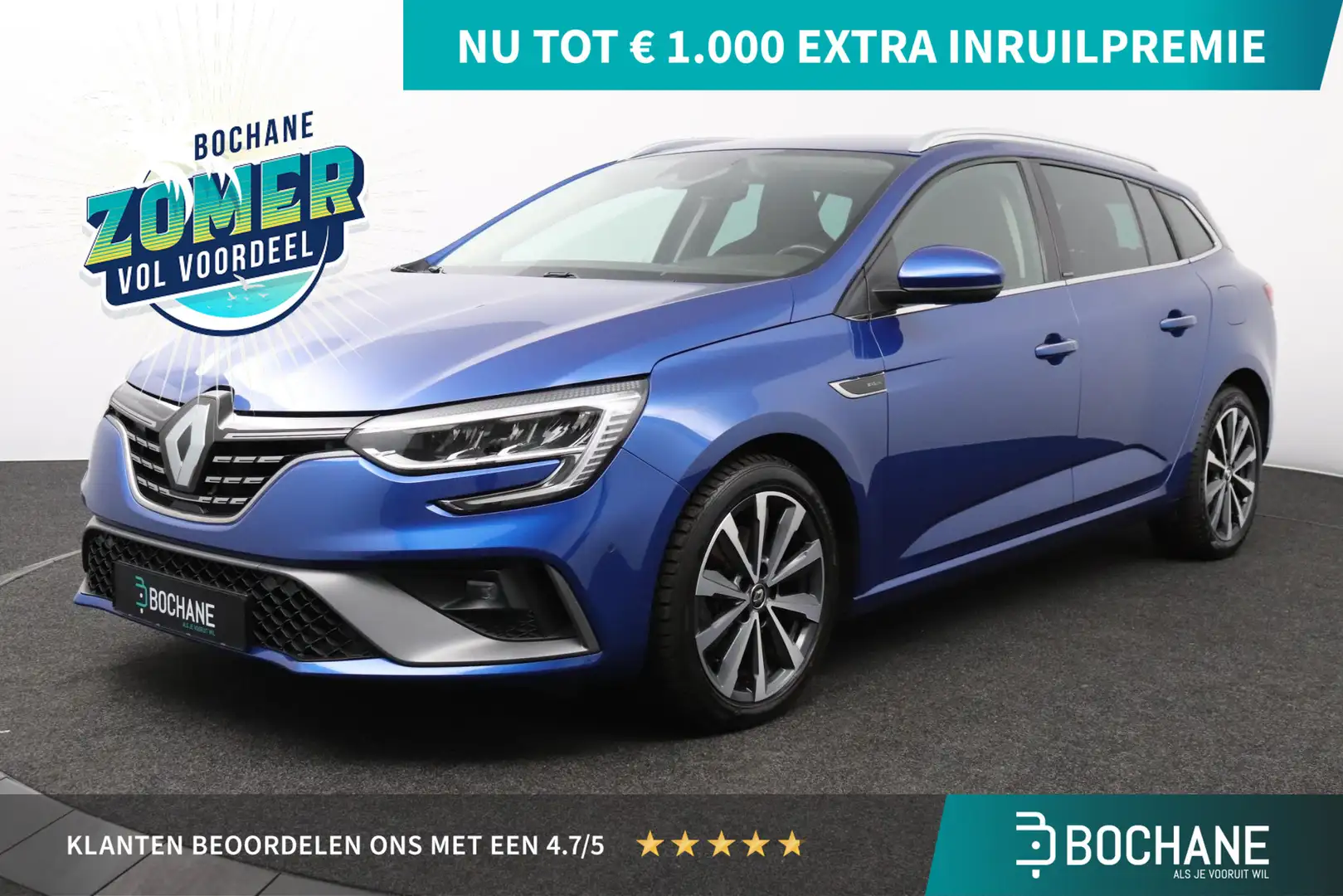 Renault Megane E-Tech Estate 1.6 Plug-In Hybrid 160 R.S. Line | Carplay/ Blauw - 1