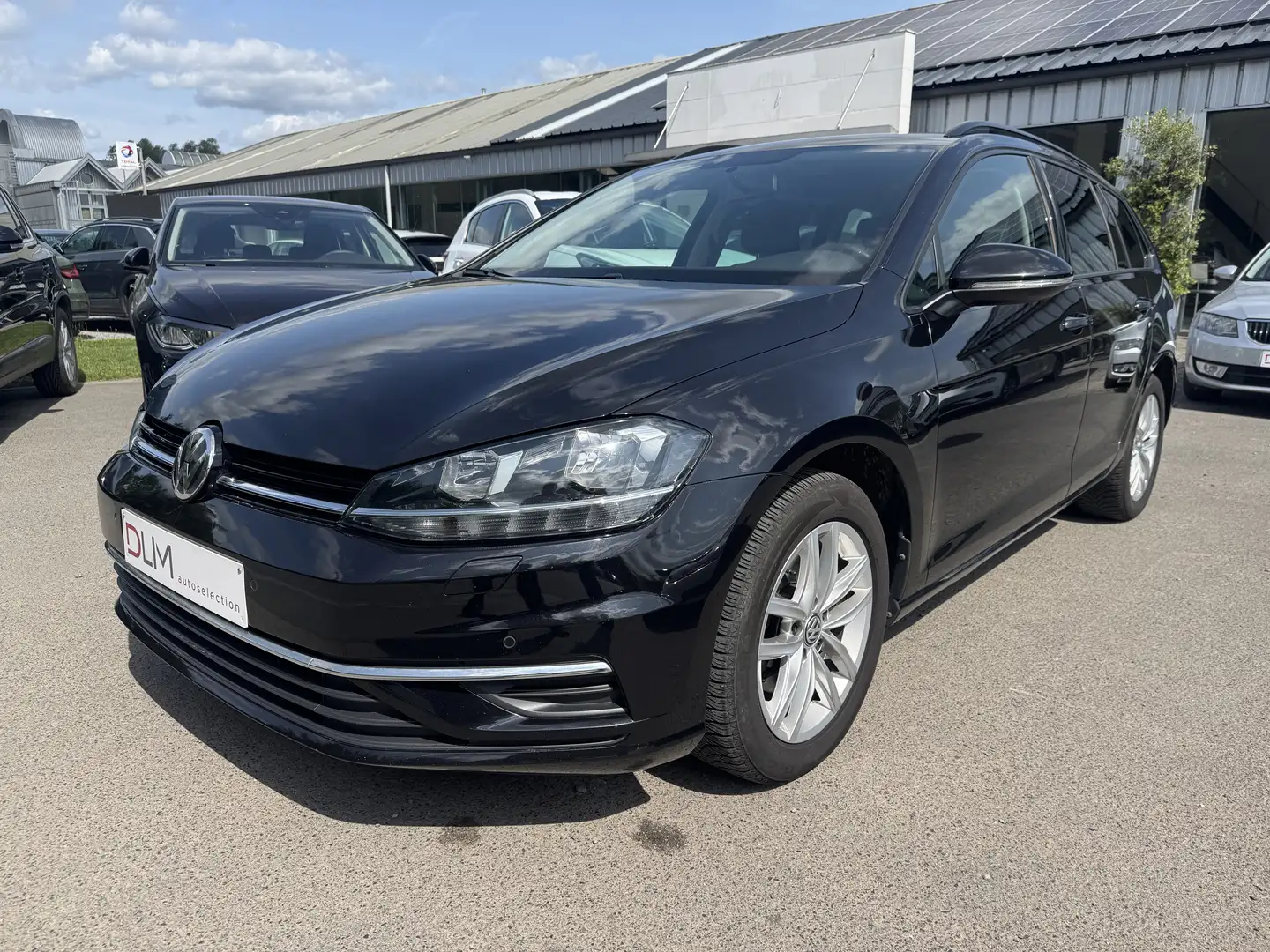 Volkswagen Golf Variant 1.6 tdi 115 Cv Dsg Confortline Schwarz - 2