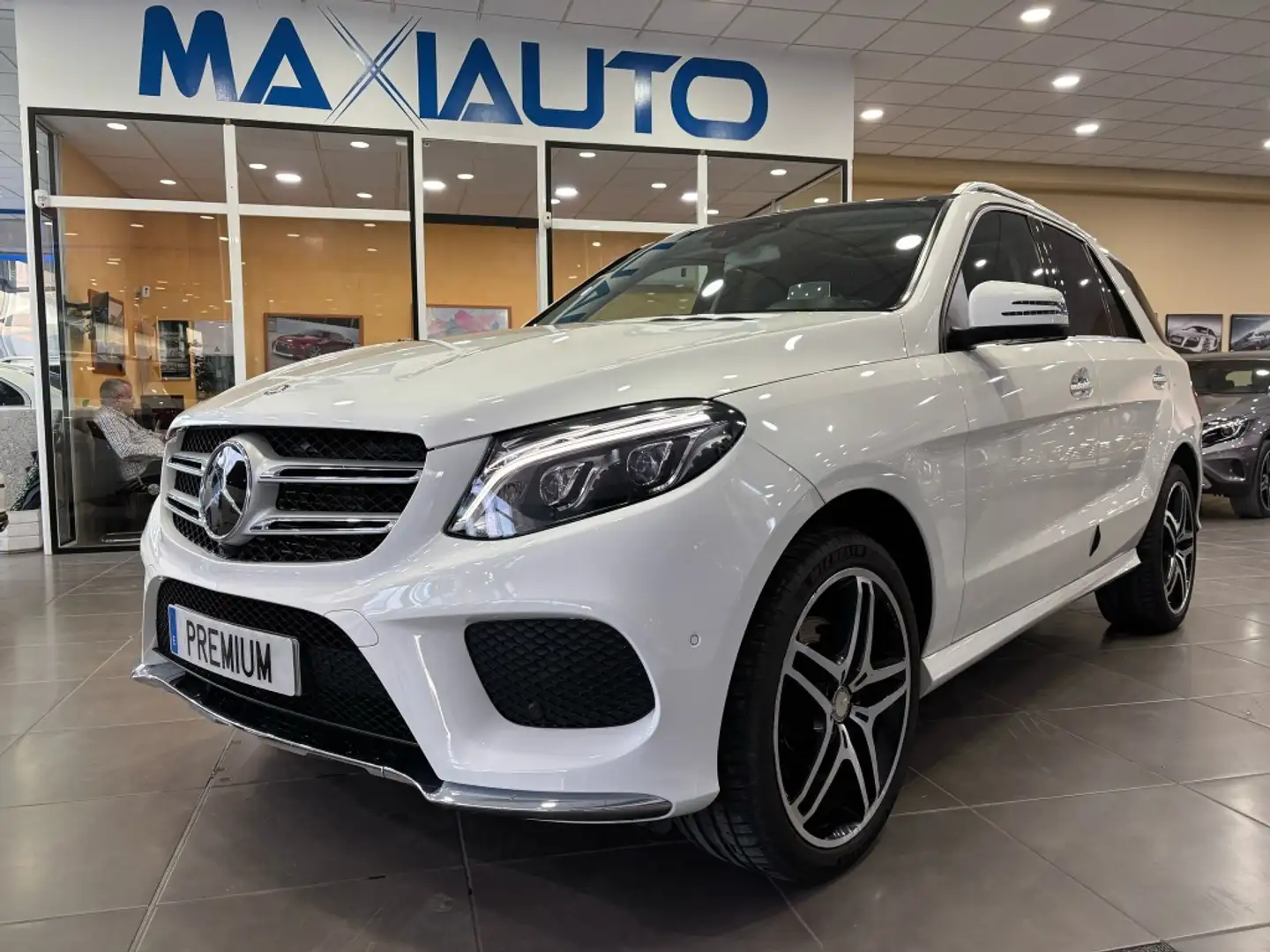 Mercedes-Benz GLE 350 350d 4Matic Aut. Blanc - 2