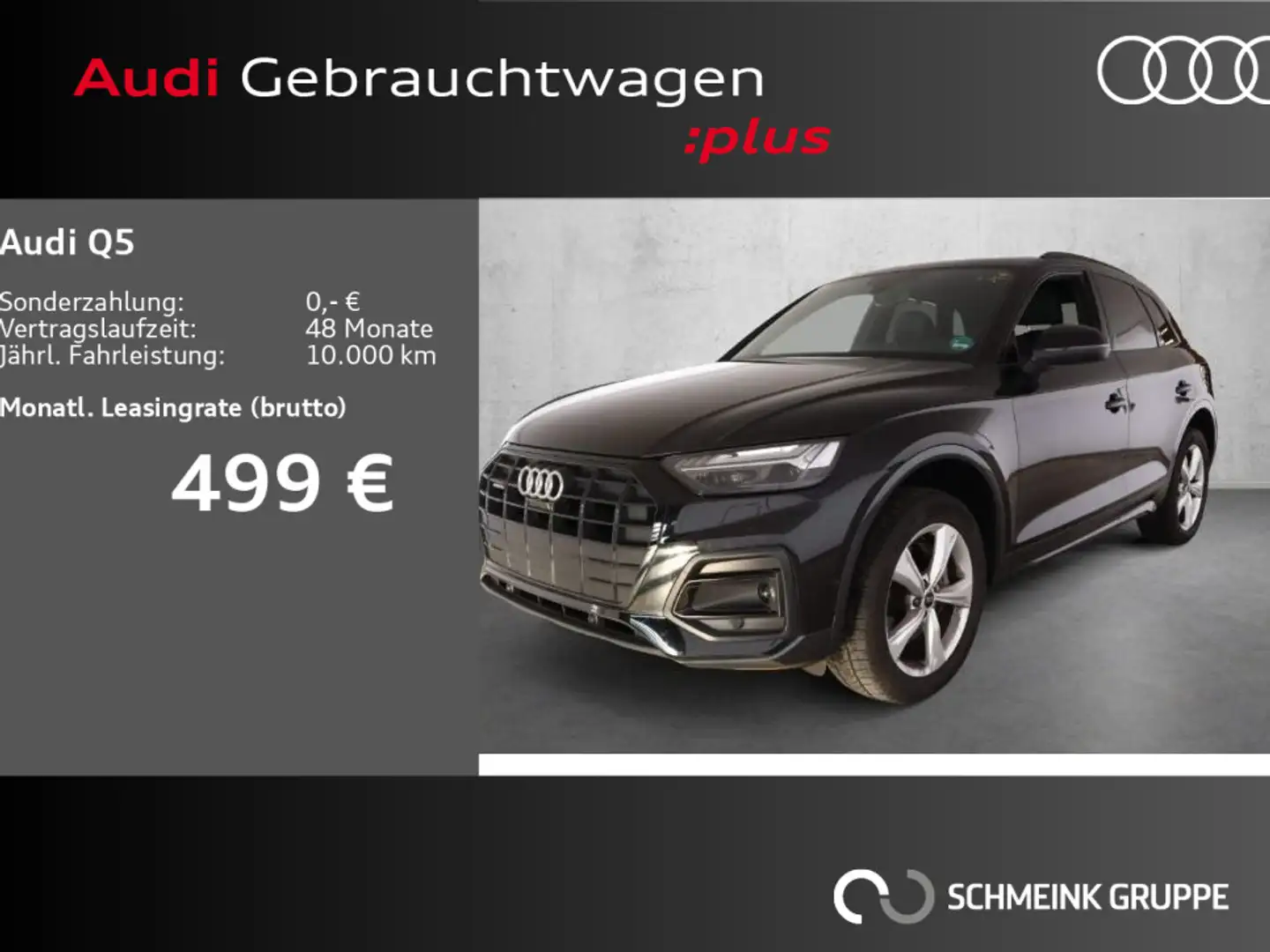 Audi Q5 45 TFSI advanced quattro Memory Matrix Pano Schwarz - 1