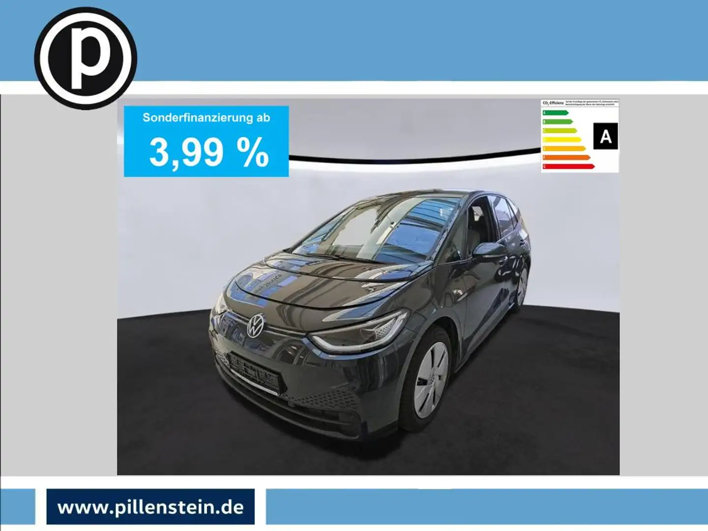 Volkswagen ID.3 PRO PERF TECH NAVI+AHK+WPU+KAM+20" Grau - 1