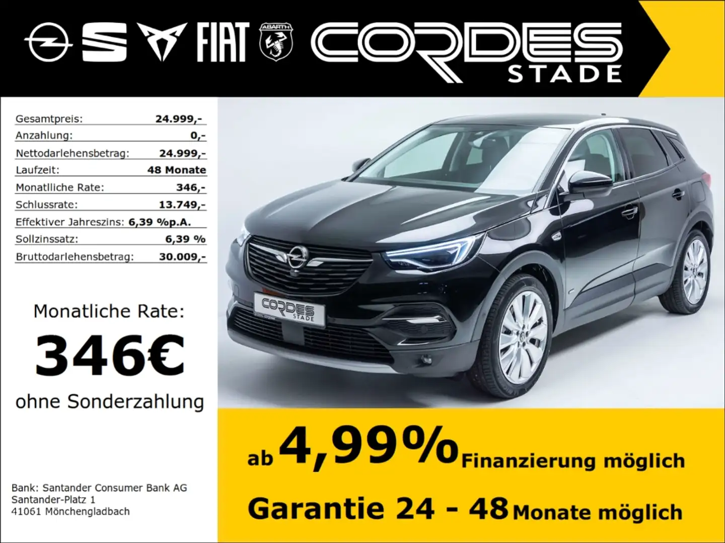 Opel Grandland INNOVATION Plug-in-Hybrid 4X4 Automatik Kamera AHK Negru - 1