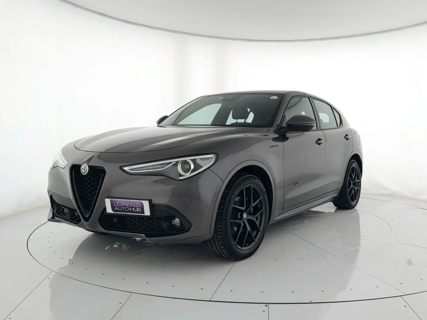 Alfa Romeo Stelvio 2.2 t Veloce Q4 210cv auto PELLE+ACC+CAMERA Grigio - 2