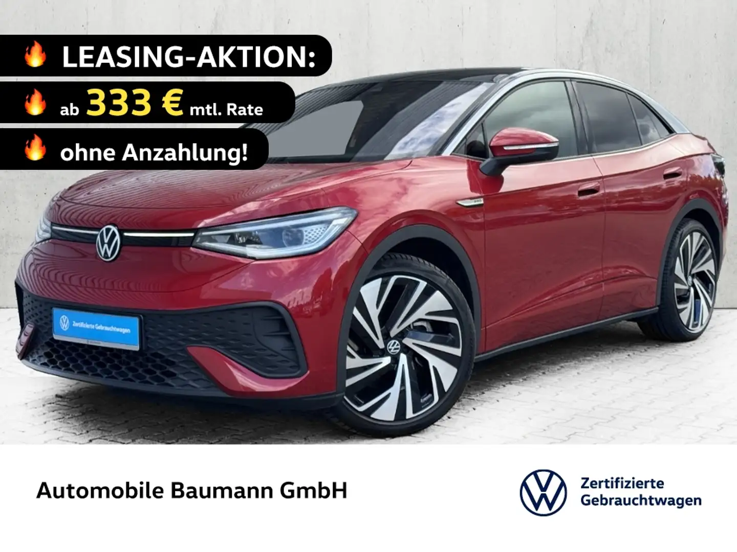 Volkswagen ID.5 Pro Performance *AHK*MATRIX*HUD* Rot - 1