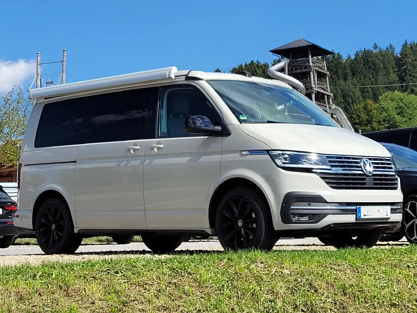 Volkswagen T6.1 California TOP Zustand DSG 4MOTION Ocean Sportpaket NP 118tsd Gris - 1