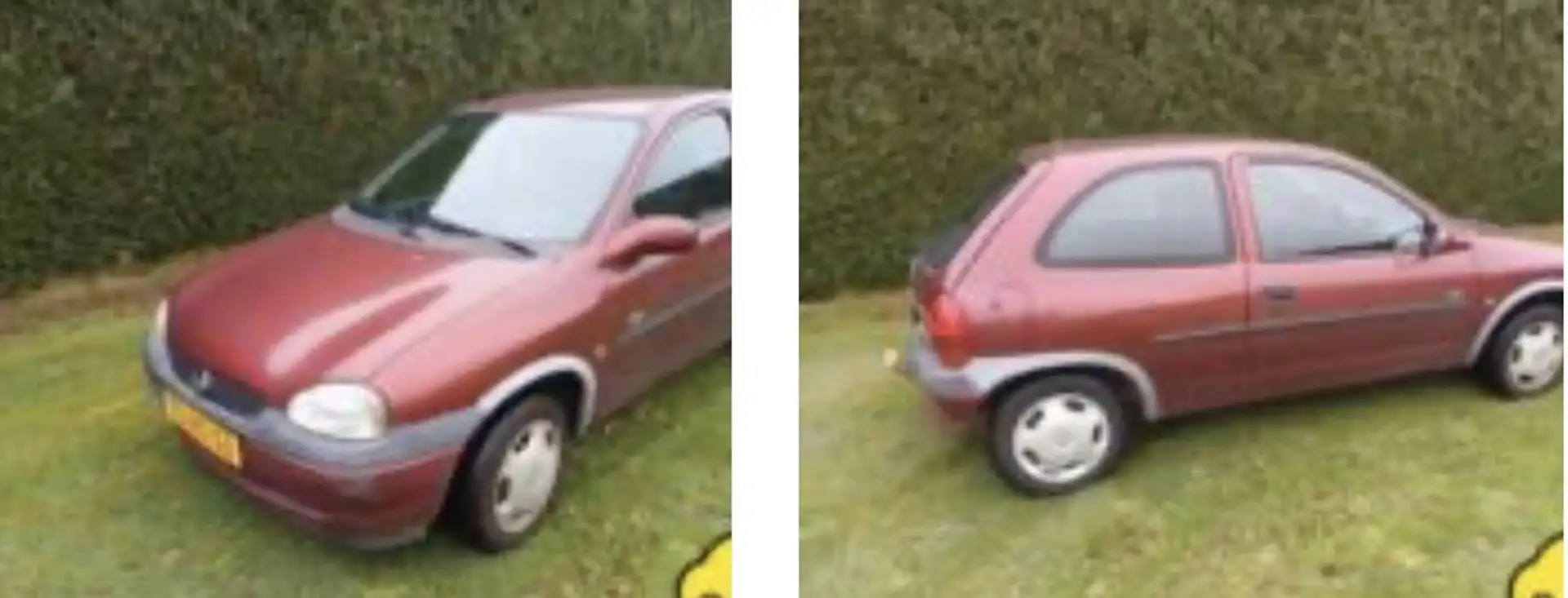 Opel Corsa Rood - 1