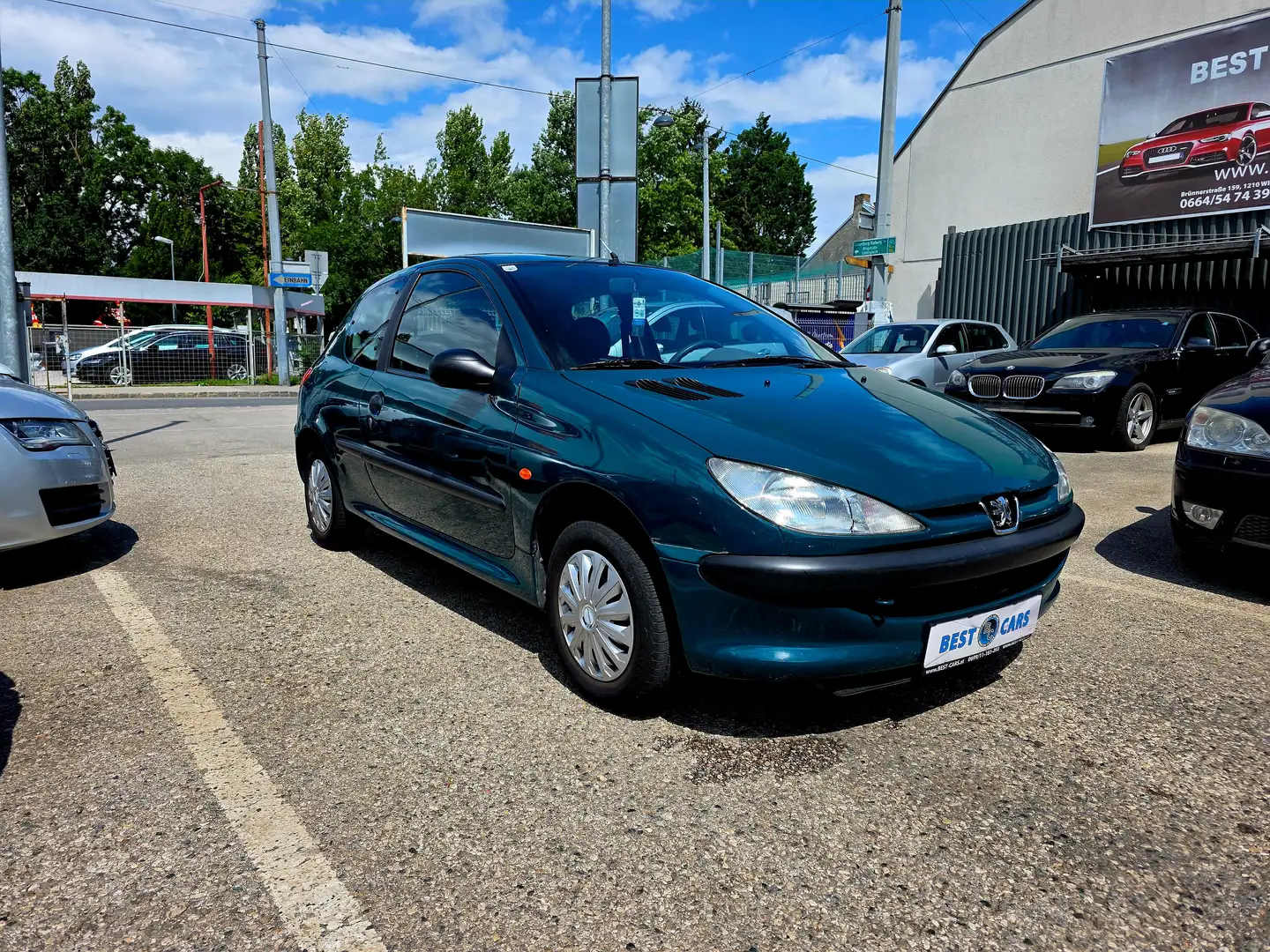 Peugeot 206 206 XR 1,1*SR*WR*NEUES Pi+SERVICE Grün - 1