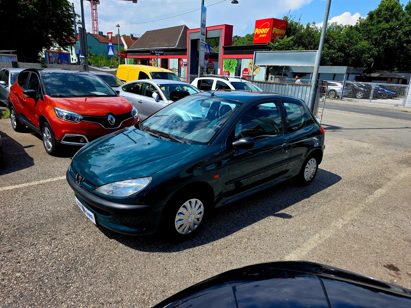 Peugeot 206 206 XR 1,1*SR*WR*NEUES Pi+SERVICE Grün - 2