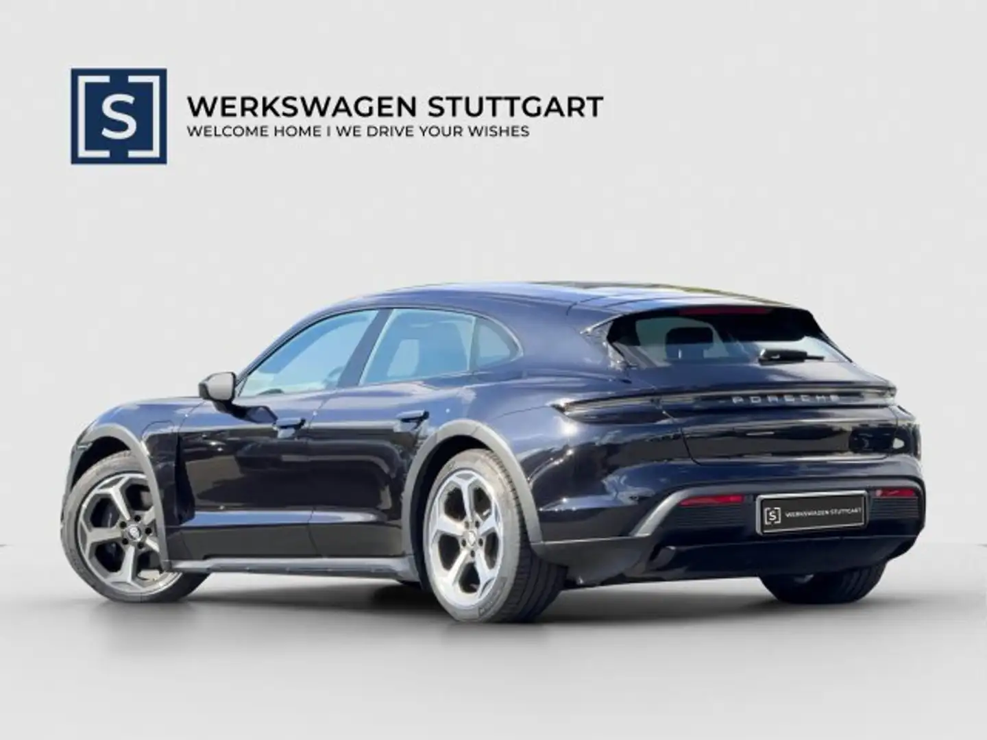 Porsche Taycan Cross Turismo 4 Wärmepumpe I 14-Wege Sitz Navi/Autom./Klima/LED/Sitzhzg./eSitz./MF-Lenkrad/Tempomat/Allrad Schwarz - 2