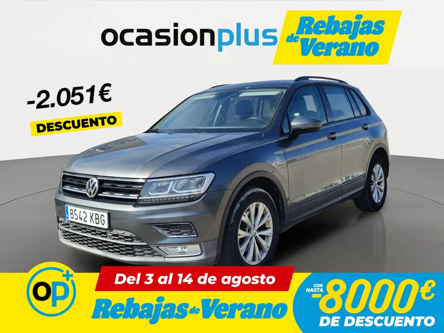 Volkswagen Tiguan 1.4 TSI Edition 92kW Gris - 1