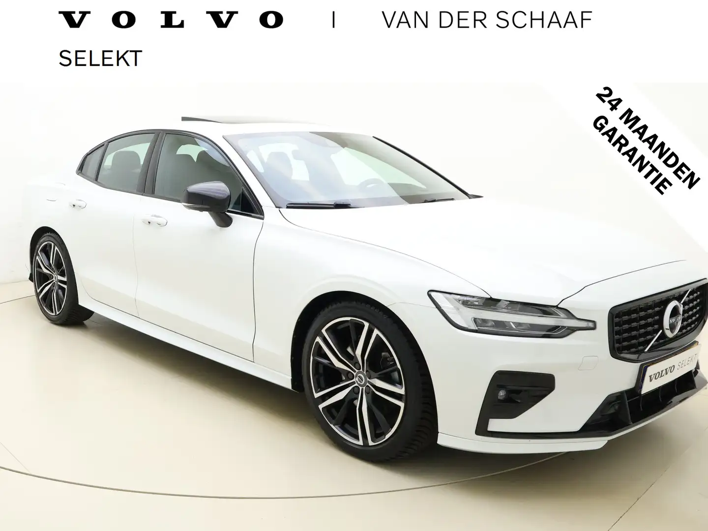 Volvo S60 B4 211pk R-Design / Styling kit / HUD /  Panorama Wit - 1