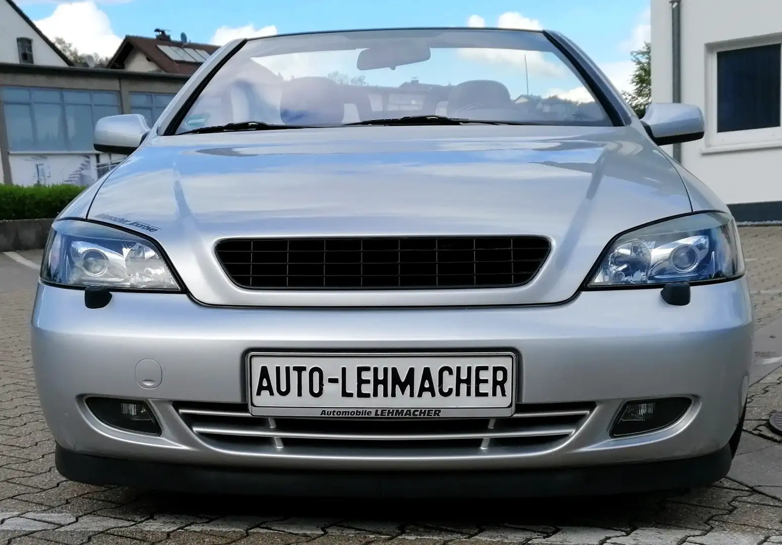 Opel Astra IRMSCHER Bertone Cabrio 1. Hd. nur Sommer Silber - 2
