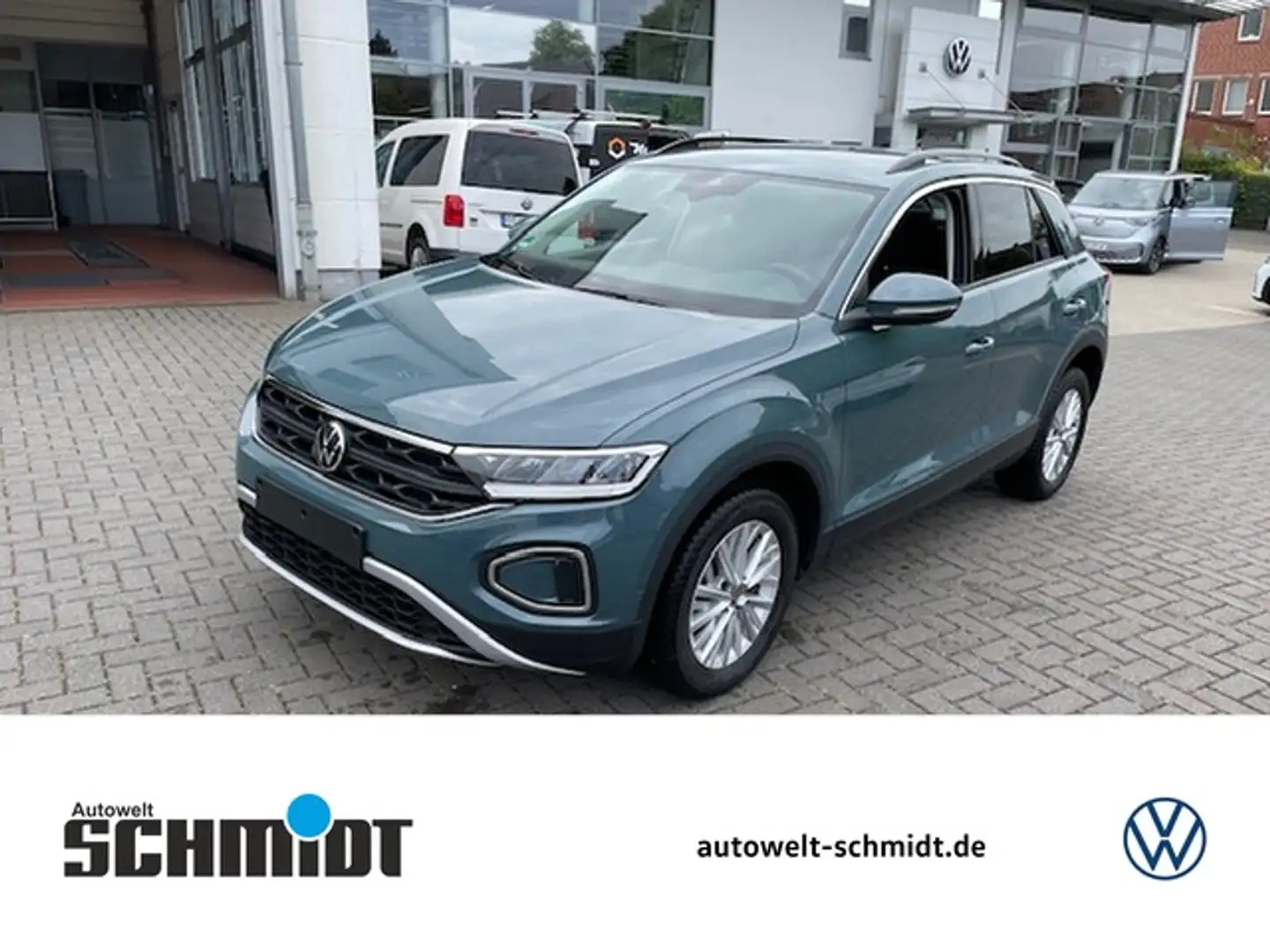 Volkswagen T-Roc 1.5TSi Life R-Kamera ACC NaviMedia LED Sitzheiz. Blau - 1