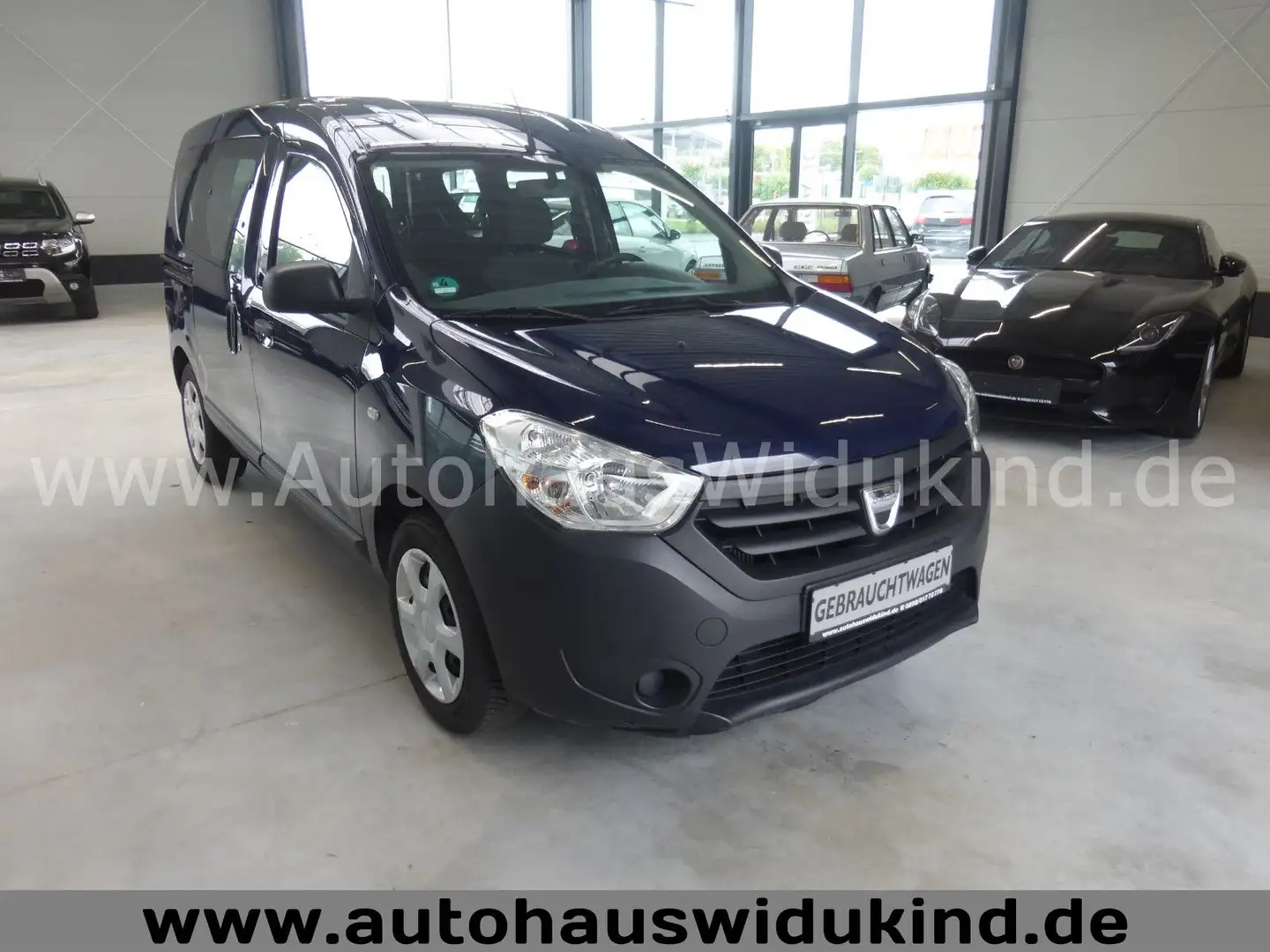 Dacia Dokker 1.2 Ambiance Klima nur 88 000 km 1.HAND Blau - 2